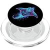 Mantaray Oceano Subacqueo Acquario Manta Colorata PopSockets PopGrip per MagSafe