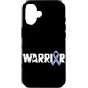 Stomach Cancer Warrior Gifts for Women a Custodia per iPhone 16 Consapevolezza del cancro allo stomaco Pervinca Novembre Cancro allo stomaco