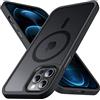 Anqrp Custodia Matt Kada per iPhone 12 Pro Max, sottile [Compatibile con MagSafe] Custodia protettiva magnetica e traslucida