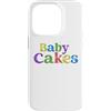Generic Custodia per iPhone 14 Pro Torte per bambini Fun Retro