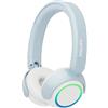 Philips TAK4200BL Serie 4200 Cuffie pieghevoli per bambini on-ear wireless a volume limitato, Condivisione audio, Cavo 3,5mm e USB-C incluso - Blu