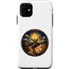 Holy Art Custodia per iPhone 11 TU SEI LA LUCE DEL MONDO Lampada Cattedrale Mosaico Arte