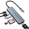 OTAITEK Hub USB C, adattatore USB C Adattatore MacBook Pro/Air iPad Pro, 6 in 1 con uscita HDMI 4K, PD 100 W, 2 * USB 3.0, lettore di schede TF, compatibile per laptop, Surface Pro 8