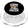 Stomach Cancer Warrior Gifts for Women a Consapevolezza del cancro allo stomaco Pervinca Novembre Cancro allo stomaco PopSockets PopGrip per MagSafe