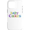 Generic Custodia per iPhone 16 Pro Torte per bambini Fun Retro