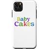 Generic Custodia per iPhone 11 Pro Max Torte per bambini Fun Retro