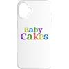 Generic Custodia per iPhone 16 Plus Torte per bambini Fun Retro