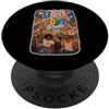 LGBT Pride U.S.A. 250th Anniversary by N Orgoglio americano LGBT 1776-2026 USA Freedom March PopSockets PopGrip Adesivo