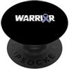 Stomach Cancer Warrior Gifts for Women a Consapevolezza del cancro allo stomaco Pervinca Novembre Cancro allo stomaco PopSockets PopGrip Adesivo