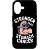 Stomach Cancer Warrior Gifts for Women a Custodia per iPhone 17 Consapevolezza del cancro allo stomaco Pervinca Novembre Cancro allo stomaco