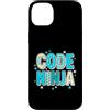 Computer Programming Scripting Expert Custodia per iPhone 14 Plus Sviluppatore software Code Ninja