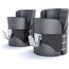 Gorilla Sports® Gravity Boots - Imbottitura in Schiuma e Chiusura di Sicurezza, Max. 250kg - Gambali Antigravità, Stivali Antigravitazionali, Stivali di Inversione, Cavigliere Allenamento