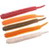 AMZfishing Lombrichi artificiali realistici | imitazioni di lombrichi | verme artificiale | gomma lombrichi | verme artificiale | verme in gomma | verme | silicone (c: verme rosso 3,5 cm, 100)