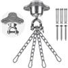 SELEWARE Heavy Bag Mount Hanger Boxe Sacco da boxe Supporto a soffitto Gancio Silent Ball girevole per Boxe Muay Thai Training