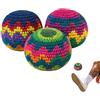 Generico Footbag Lavorati A Maglia - 3 Pezzi Pallina Da Giocoleria Da Giardino - Footbag Portatile Lavorato a Maglia | Per Adulti E Principianti, Feste All'Aperto, Giardino, , Spiaggia, Giornate In Viaggio E C