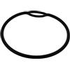 LALADEFIEE Supporto Regolatore Subacqueo Collare in Silicone Nero 18 CM Anello di Sicurezza per Immersioni Subacquee Accessorio per Attrezzatura Sub