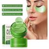 REAROYA 60 pz Aloe Vera Collagene Maschera per gli occhi Anti Cerchi scuri Occhi Borse Idratante Anti-Rughe Patch per gli occhi Occhi Prodotti per la cura della pelle