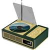 THINKYA Lettore CD Ricevitore Bluetooth Trasmettitore Verde Oro TH-A12-01