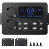 Does not apply Mini Power Box, 12 V, 100 W, Display LCD, Power Box Con Luci LED, Porte USB-C E