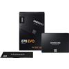 Samsung SSD HARD DISK SAMSUNG STATO SOLIDO 2,5" 500 GB MZ-77E500B/EU 870 EVO SATA 3