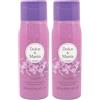 DIAMOND INTERNATIONAL DOLCE & MANIA | Violetta Shower Gel Scrub, 300ml - Gel Doccia Esfoliante con Fragranza di Violetta, Idratante e Rimuove le Cellule Morte, Pelle Morbida e Profumata (Confezione da 2)