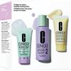 CLINIQUE STARTER KIT SKINCARE ROUTINE 3 STEP