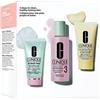 CLINIQUE STARTER KIT SKINCARE ROUTINE 3 STEP