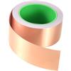 FIFIBANG 70mm * 20M Nastro in lamina di rame, nastro Kapton EMI, nastro schermante, nastro adesivo conduttivo biadesivo, nastro di rame adesivo