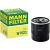 Mann Filter MANN-FILTER, W 7023 Filtro olio | Per Autovetture, Massime prestazioni filtranti, Protezione motore, Guarnizione alta qualità, Qualità originale OE