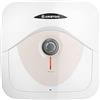 Ariston Dune RS - Scaldabagno Elettrico 10 Litri 36x30x36, Boiler Elettrico con Display LED per Controllo Temperatura, Installazione in Italia Sopralavello Beige 220V, Classe Energetica A