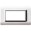 AVE Placca Ave Tecnopolimero 44 4 Moduli Bianco 44Py04Blc