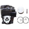MIGHTY SCAPERS Cylinder Piston Ring Kit 44.7mm Part di sostituzione per la riparazione del motore Chainsaw Compatibile con MS261 MS 261C 1141 020 1200