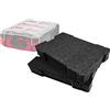 Shadow Foam Inserti Organizzatori Compatti Shadow Foam Packout - Perfetta Compatibilità per Organizzatore Compatto Milwaukee Packout [Nero 50mm Confezione Doppia] Schiuma Facile da Staccare per Sistema Milwaukee