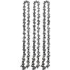 AHYLN Sega elettrica da 6 pollici 1/4P 37 nodi 18 coltelli Catene for motoseghe Lama for sega disboscamento Catena for motosega potatura Accessori for Taglio del legno .0518
