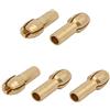 Generic New Lon0167 Dado del collare del cambiamento di Qucik di ottone di 5pcs 2.4mm per l'attrezzo rotatorio di potere(5 stücke 2,4mm Durchmesser Messing Qucik Ändern Spannmutter für Elektrowerkzeug