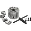 Generico Mandrino autocentrante for macchine utensili CNC a 3 griffe 4 K12-100mm K11-80mm K11-100mm(4 Jaw K12-80mm)