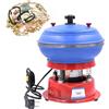 WCXTY Rimozione Strato Ossidazione Ruggine,Vasca Buratto Vibratorio Professionale,Finitura Campioni Roccia Minerale-Compatto Buratto per Pietre Sistema-Macchina Levigatrice Bijoux,90W