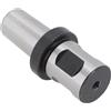 FABULETTA Adattatore conico B16 per trapani, codolo da 3/4 (19 mm) su mandrino filettato B16, adattatore per mandrino in metallo, accessorio grigio (B)