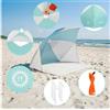 Nils Camp Ombrellone da spiaggia con kit di fissaggio incluso