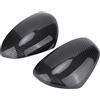 WXSSH Alloggiamento specchietto retrovisore auto Per Smart Fortwo Forfour 453 2015-2021 Coppia Specchietto retrovisore per alloggiamento protettivo Coprispecchietto(2)