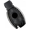 M.JVisun Genuino Fibra di Carbonio Custodie per Chiavi Auto Per Mercedes-Benz Classe A B C E S G M V Classe CLA CLS GLA GLC GLE GLK GL GLS SL SLK SLC Viano Per Metris Cover Chiave Guscio Chiave - Nero