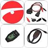 moto-solutions Kit di servizio per strumento diagnostico OBD2 per Ducati Guzzi MV GILERA Morini JPDiag