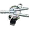 WENDMY Rubinetto carburante Per E-Ton Lightning 50 40cc 50cc 90cc Per Po&laris Motocicletta Rubinetto Serbatoio Carburante A 3 Vie Interruttore Valvola Motore A Benzina