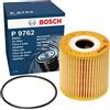 bosch Filtro olio bosch | Protegge l'olio motore da fuliggine e da particelle metalliche - Offre una lubrificazione efficace del motore