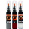 F FIRANTO FIRANTO Kit Riparazione Vernice Auto per Mitsubishi P62 Red Diamond - Set rimuovi Graffi per Vernice Auto 3in1-15ml Primer, Pennarello ritocchi Vernice, Vernice lucidante