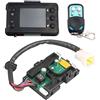 Yearninglife Scheda di controllo per riscaldamento auto, scheda di controllo per 12 V 5 KW 8 KW riscaldamento, riscaldamento ad aria diesel, con interruttore LCD e telecomando per auto diesel