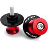 YUTUJBKM nottolini cavalletto moto PER YA@&MAHA MT10 MT-10 2016-2023 Viti Di Sollevamento Per Cavalletto Con Rotella Da 6 Mm Per Forcellone Moto(F-6)