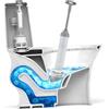 Cabilock Stura e Pp in Acciaio Inossidabile ad Alta Pressione WC Facile da Usare e Versatile per Sgorgare Scarico Bagno e Lavandino Cucina