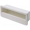BSSTORE Tasca Portaoggetti da Parete in ABS, 42x17x10 cm, Bianco, per Barca e Camper