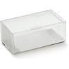 Generic 20 scatole scatoline in PVC plastica Trasparente Varie Misure per bomboniere Scatola bomboniera Porta Oggetti Presentazione raffinata (8x4x3 cm)